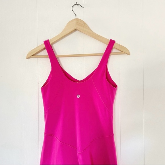 Lululemon Align onesie 8” Sonic Pink - Picture 6 of 9